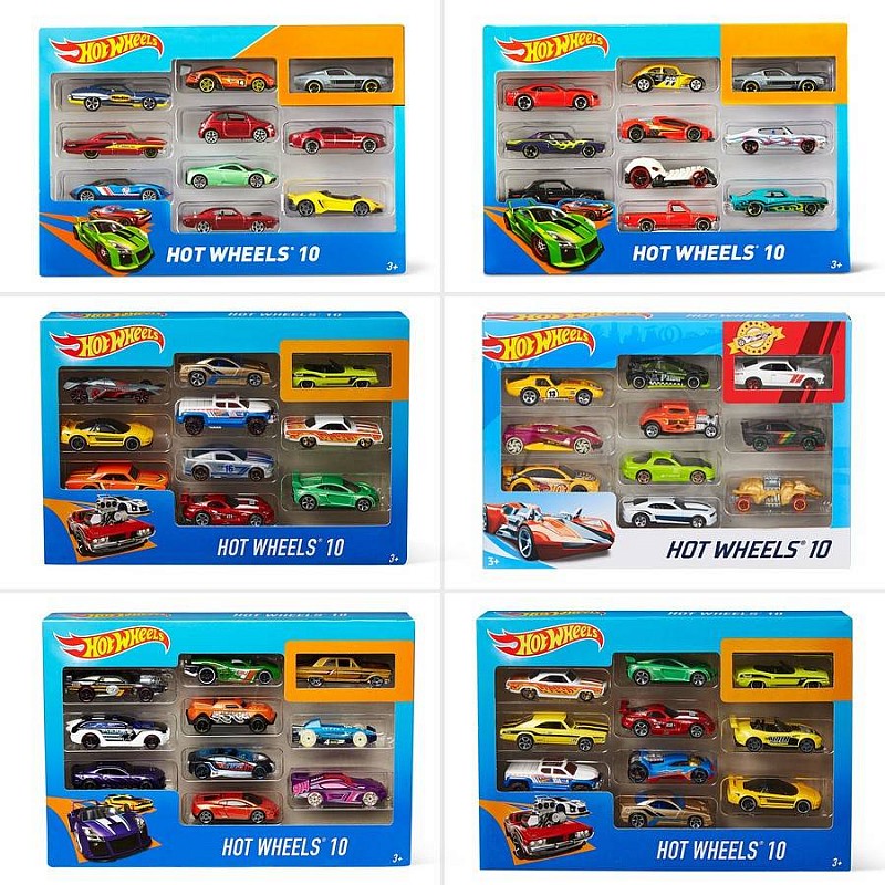 HOT WHEELS Set machines 10gb. 54886