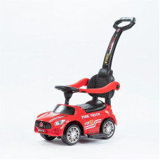 BABY MIX tolocar with handle FIRE TRUCK UR-BEJ 919 P