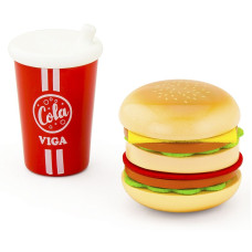 Viga 51602 Hamburger w/Cola Play Set