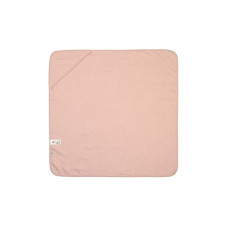 LASSIG Muslin hooded towel (powder pink), 1312015772