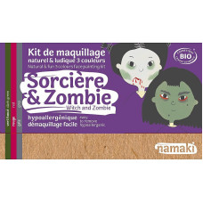 NAMAKI "Witch and Zombie" 3-color Face Painting kit  110008