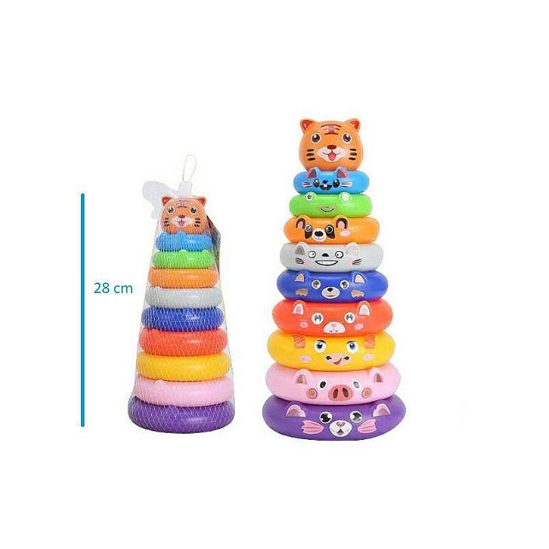 HIPO Stacking tower Animals 35674