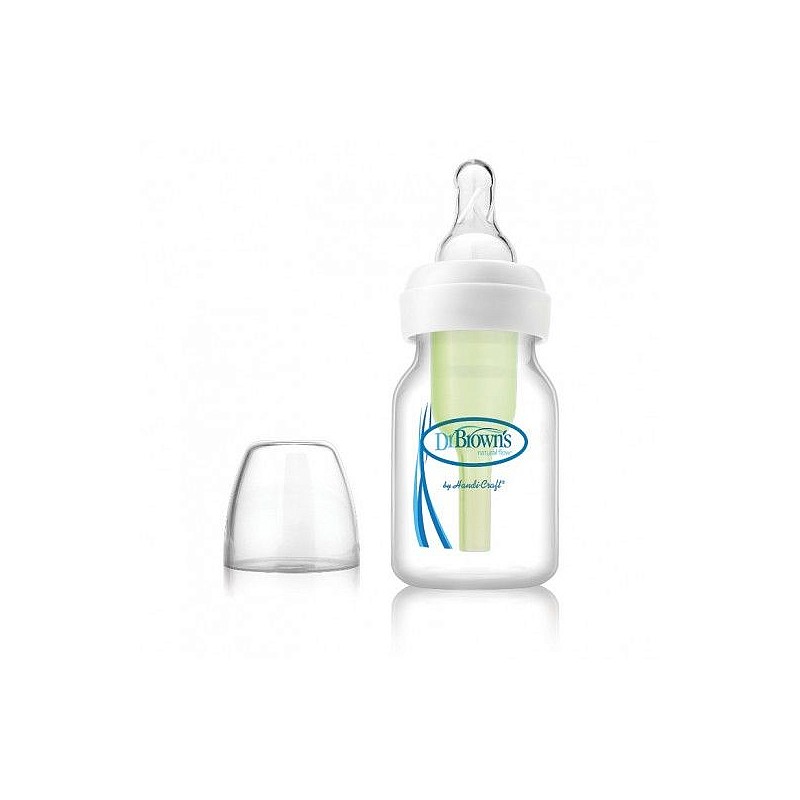 DR.BROWNS Narrow-Neck Options Standart feeding bottle with a narrow neck 0m + 60ml. 1 PC. SB2101-ES SALE