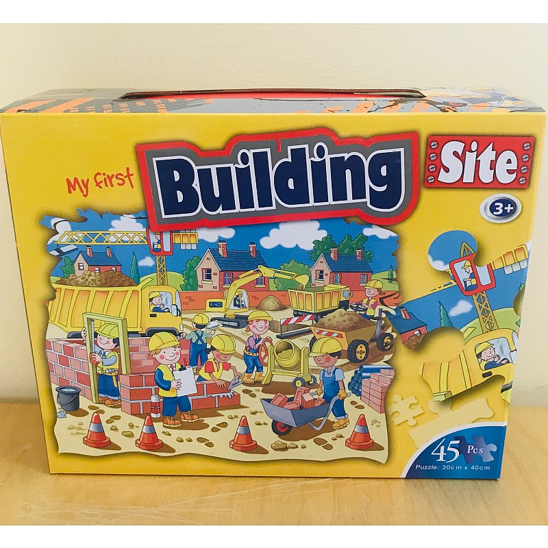 ERJUTOYS Puzzle 3+ 45pcs., JU9259 Building