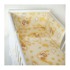 KIECZMERSKI BEAR ON THE MOON bed linen 4 parts 135h100sm - 160cm - Yellow