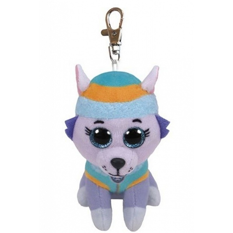 TY Paw Patrol Mīkstā rotaļlieta - piekariņš EVEREST HUSKY 8cm, TY41275