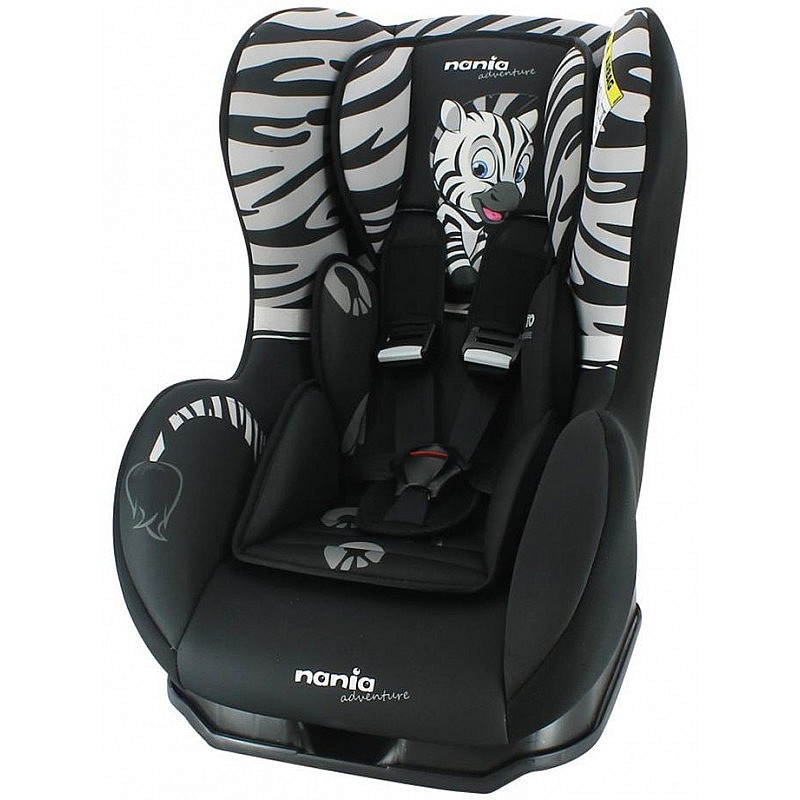 NANIA COSMO SP Child seat 0-25kg ZEBRA white/black 394244