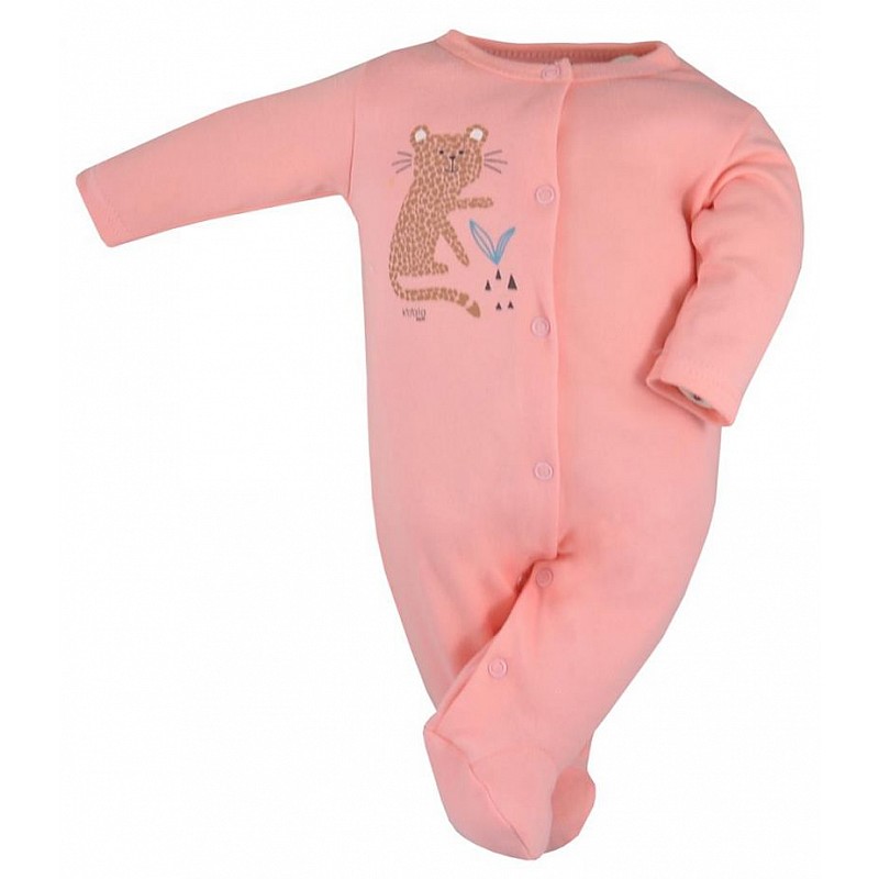 KOALA FARMA romper with long sleeves size 62 08-145 salmon