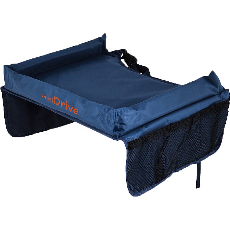 MiniDrive Travel Table for Car Seats 39x33x4cm blue