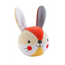 Organic Bunny Soft Chime Ball