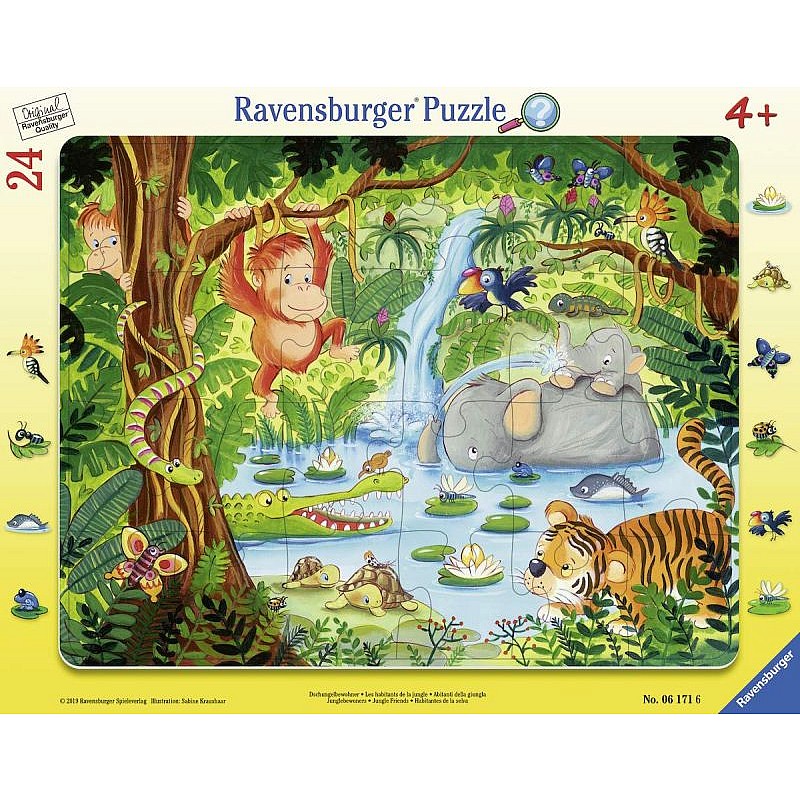 Ravensburger Frame puzzle ANIMALS 24pcs R06171