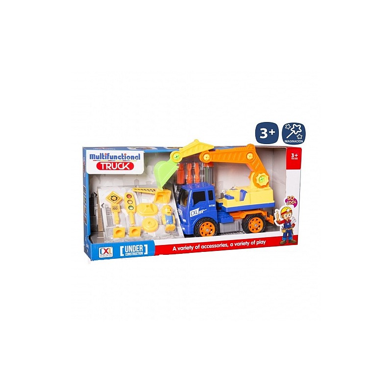 FANTASTIKO Public works truck 22x14cm