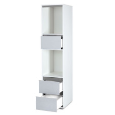 LittleSky by Klups DALIA Shelving unit 	, WHITE-GREY