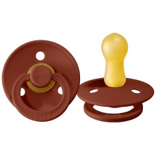 BIBS Pacifier for natural latex 0m+ Rust S