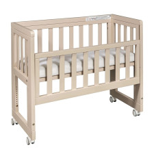 TROLL OSLO Bedside crib 39x89cm, Sand SWC-BD0316-KD-Nat/Wax-ST