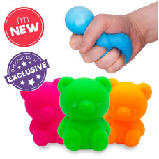 SCRUNCHEMS Fruity Neon Squishy Bear