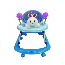 Walker for children with bunny, blue