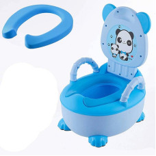 Soft Potty Training Toilet - blue