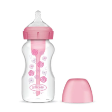 DR.BROWNS bottle OPTIONS+ with a wide neck, 270 ml, FLORAL WB91801-INTLX