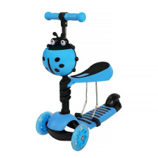 Scooter with push handle Scooter 5in1 blue