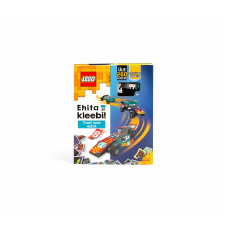 LEGO ICONIC Tegevusraamat "Ehita ja kleebi! Tuuni oma autot" (Eesti k.)