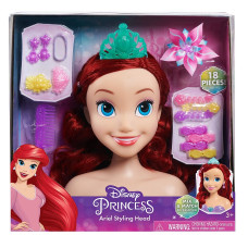 DISNEY PRINCESS The Little Mermaid - Ariel styling head with 18 accessories