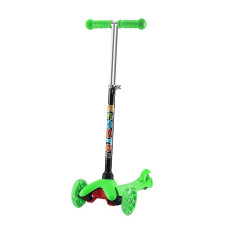 Cosmolino Three-wheel balance kick scooter, green