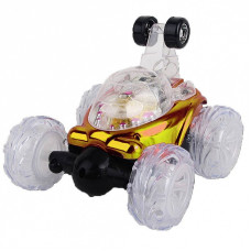 MPORT „Dasher“ remote control car with lights and music, yellow B4BG