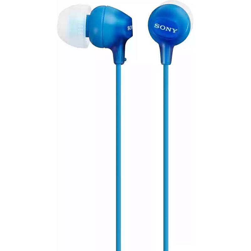 SONY in-ear headphones (blue) MDR-EX15LPLI