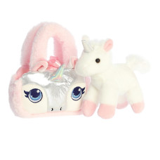 AURORA Fancy Pals Plush Unicorn in a sparkly bag, 20 cm 220104J