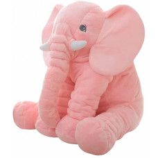 MPORT Large plush elephant - pink