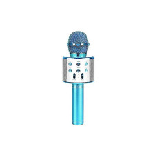 MPORT Blue karaoke microphone - speaker with voice change effects WS-858