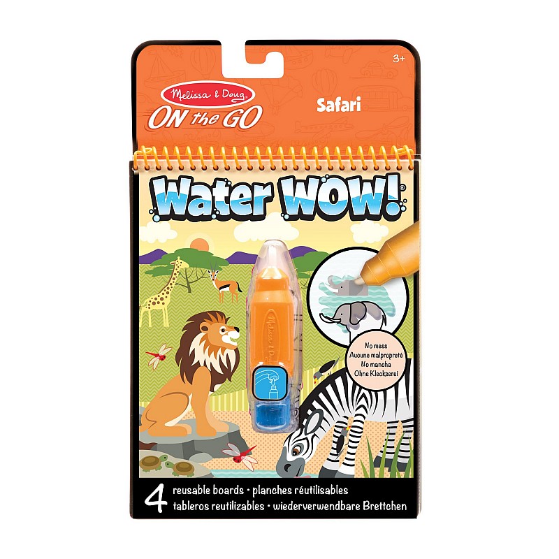 MELISSA & DOUG Water Wow! - Safari Water Reveal Pad 19441M