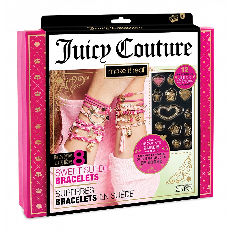 MAKE IT REAL Rokassprādzes Juicy Couture "Sweet Suede"