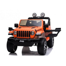 Children's electric car Jeep Wrangler Rubicon orange