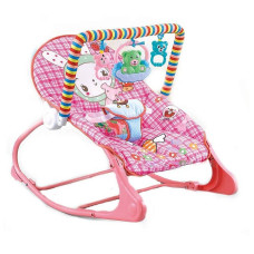 MPORT Baby rocking chair, pink, 58x8.5x39 cm K02P