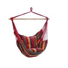 MPORT Hanging hammock - armchair with pillows, colorful