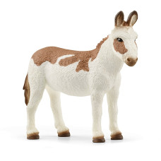 SCHLEICH FARM WORLD American Spotted Donkey