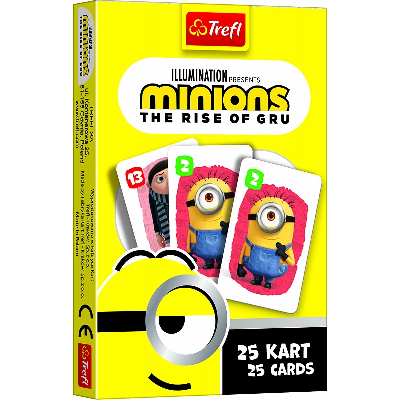 TREFL MINIONS Kaardimäng Minionid