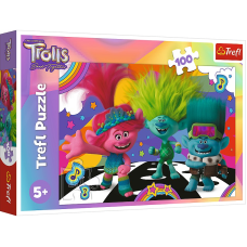 TREFL TROLLS Puzzle Trolls 3, 100 pcs 16461T