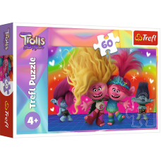 TREFL TROLLS Puzzle Trolls 3, 60 pcs 17386T