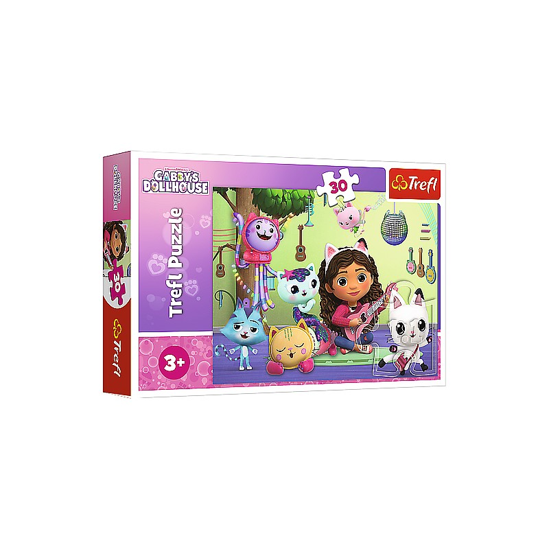 TREFL GABBY´S DOLLHOUSE puzzle, 30 pcs