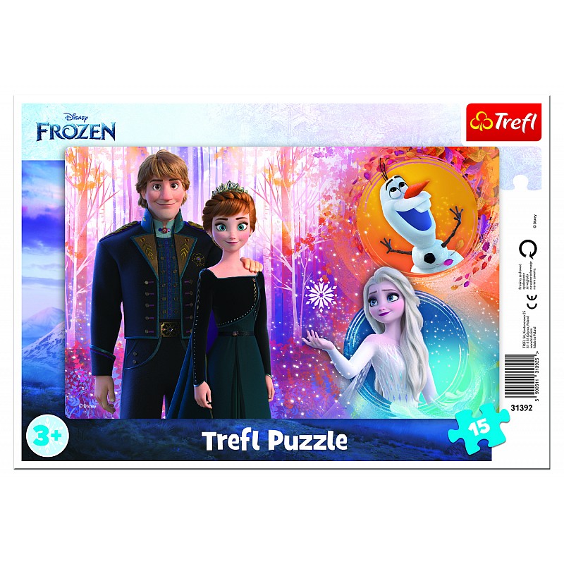 TREFL FROZEN Puzle 15 Ledus Sirds, 15 gab.