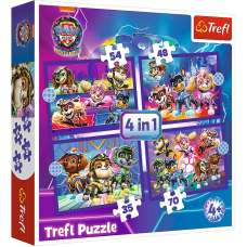 TREFL PAW PATROL Puzzle 4 in 1 set