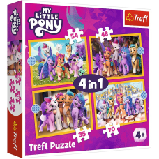 TREFL MY LITTLE PONY Puzzle 4 in 1 set 34624T