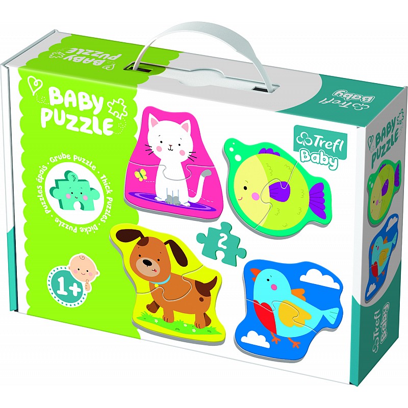 TREFL Baby puzzle set, Pets 36074T