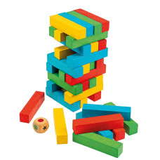 TACTIC Game Trendy Rainbow Tower 59007T