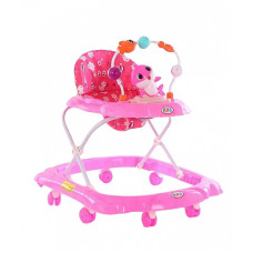 MPORT Walker for children with dolphin, pink