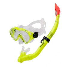 MPORT Diving goggles and tube, yellow KR104Y