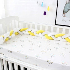 MPORT Protective padding for baby bed edges - yellow